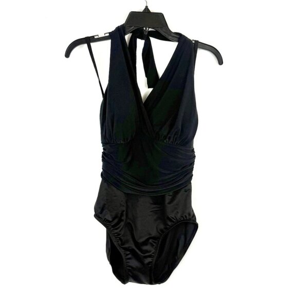 Magicsuit Women’s Black Slimming One Piece Swimsuit Size 8 - Picture 1 of 4
